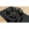 Bosch Serie 8 PRA3A6I10 kaitlentė Juoda Integruojama 30 cm Dujinė 1 zona (-os)