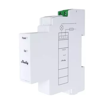 Energijos skaitiklis Shelly Pro 3EM 3 fazių Wi‑Fi elektros energijos suvartojimo ir apkrovų valdymo stebėjimo įrenginys