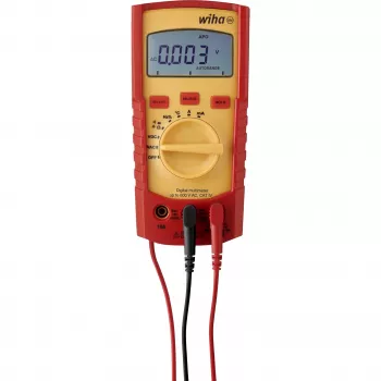 Multimetras Wiha 45218 — skaitmeninis multimetras, iki 600 V AC, CAT IV