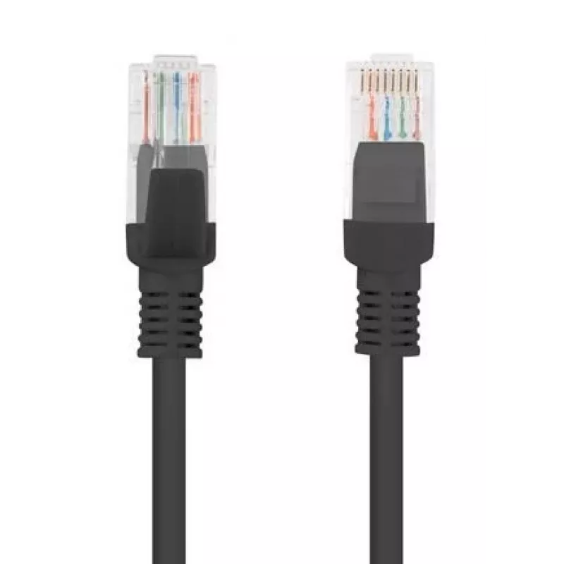 Kabelis PATCHCORD Cat.5E 30M juodas FLUKE PASSED