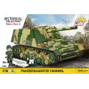 Konstruktorius Cobi Panzerhaubitze Hummel 1118 dalių modelio rinkinys