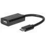 Ekrano kabelis Garbot kabelis Garbot USB3.1 C-MiniDP M/F 15cm — USB-C į Mini DisplayPort, 15 cm