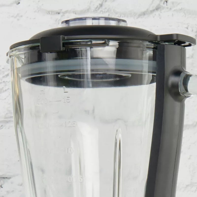 Blender Glass Jug Petra PT5531MBLKVDE Juoda