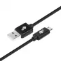 TB Micro USB - USB 1,5 m kabelis juodas (AKTBXKU2SBA150B)