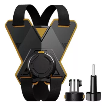 Šalmo laikiklis Puluz PU1052B motociklui — suderinamas su Ace Pro 2, Osmo Action 5 Pro