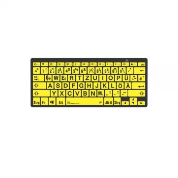 Universali belaidė klaviatūra Logickeyboard LKB-LPBY-BTPC-DE