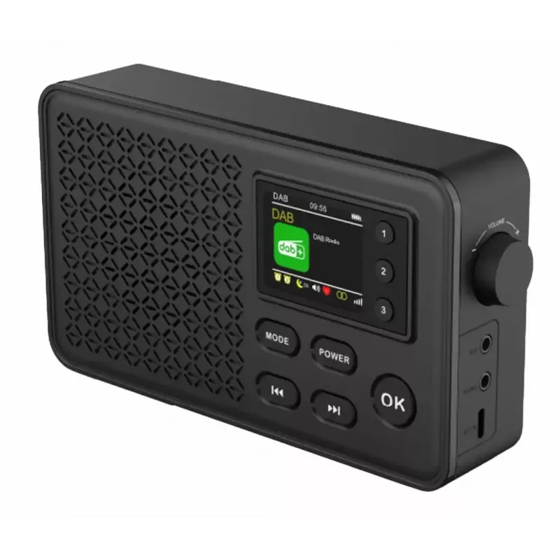 Denver DAB-57 radijas Nešiojamasis Juoda