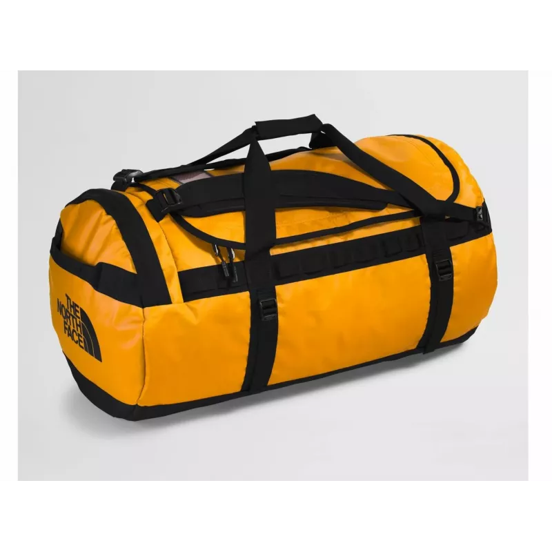The North Face Base Camp Duffel L kelioninis krepšys 95 l poliesterio juoda, geltona