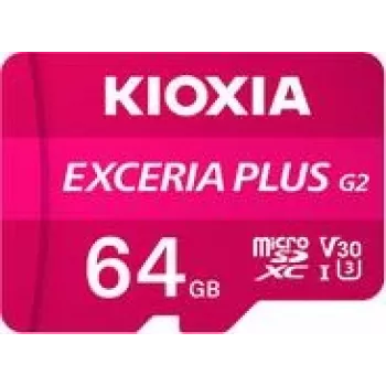 Flash atmintinė Kioxia 64GB MicroSDXC UHS-I EXCERIA PLUS G2