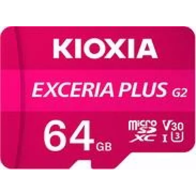Flash atmintinė Kioxia 64GB MicroSDXC UHS-I EXCERIA PLUS G2