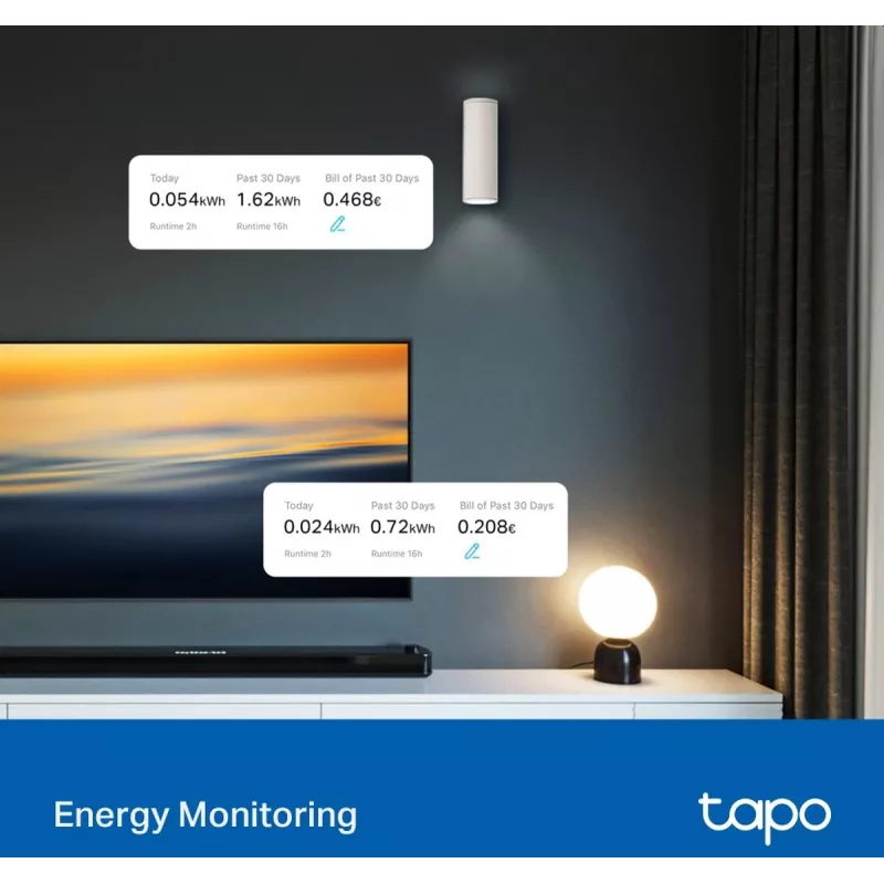 TP-Link Smart Switch Module, perjungimo pavara, 7 kanalai, 2400 MHz, balta, AC, 150 W