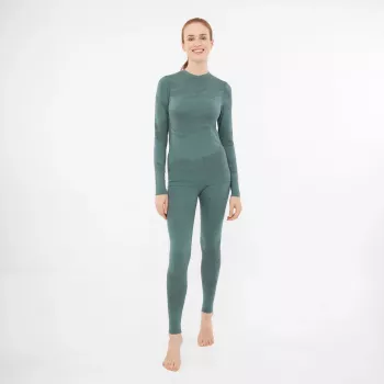 Termo apatinio trikotažo komplektas Viking Gasher Lady Nylon — moteriškas termo apatinis trikotažas, dydžiai S/M/L, žalias, poliesteris