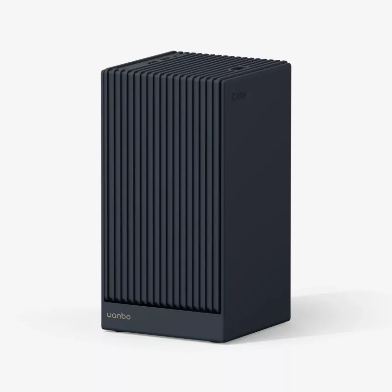 Nešiojamasis LCD projektorius WANBO Cube 2 Pro — 500 ANSI liumenų, 1080p (1920x1080), LED, automatinis fokusavimas, Android TV, 1,2:1 priartinimas, 8 W, juoda