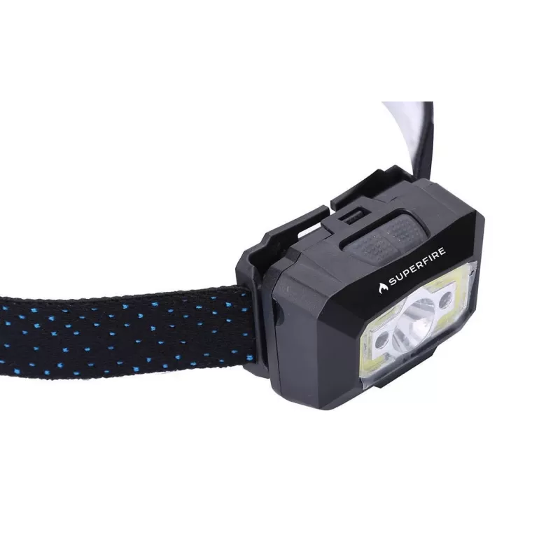 Superfire X30 priekinis žibintas, 340 lm, USB, 5 režimai, 130 m