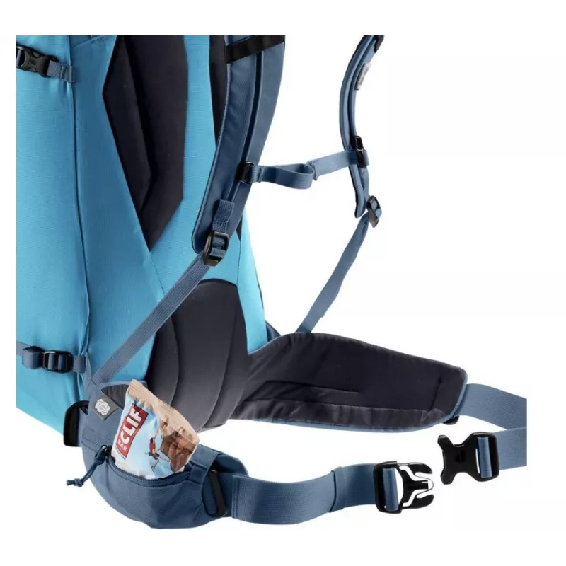 Žygių kuprinė DEUTER Guide 34+8 — talpa 34+8 L, modelis Wave‑Ink