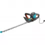 Gardena elektrinė gyvatvorių žirklė ComfortCut 550/50, 50 cm, dviguba geležtė, 2,7 cm, oranžinė, juoda, mėlyna, 2,6 m/s², 84 dB