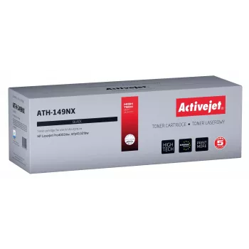 Dažų kasetė ActiveJet ATH-149NX suderinama HP, juoda, 9 500 puslapių, vienetinė pakuotė