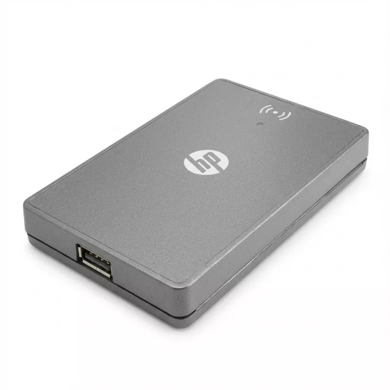 HP Keystroke Card Reader Y7C05B kortelių skaitytuvas — USB sąsaja, klaviatūros pleišto emuliacija