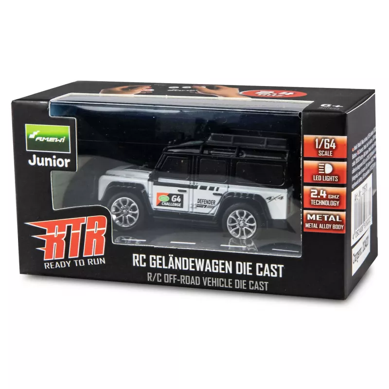 Bevielis bekelės automobilis Amewi 22678 — elektrinis, mastelis 1:64, Li‑Ion 150 mAh, nuo 6 metų