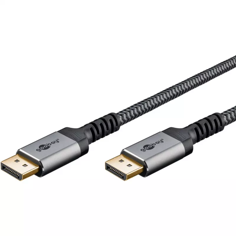 Goobay DisplayPort kabelis 2.0/2.1, 54 Gbit/s | 75679 | DisplayPort į DisplayPort