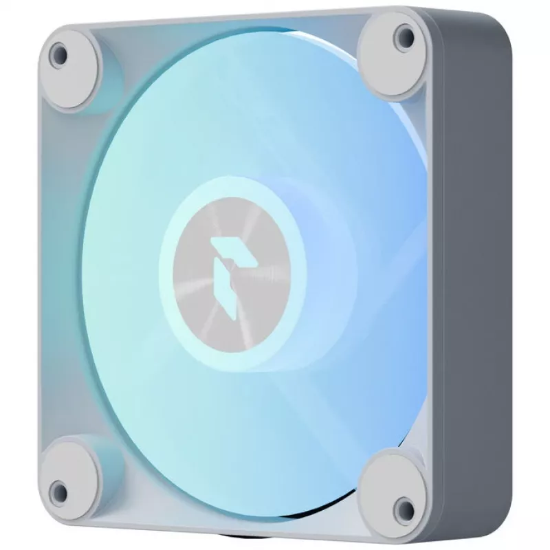 Aušinimo ventiliatorius APNX FP1-120-R PWM ARGB White 120mm, PWM valdymas, ARGB apšvietimas