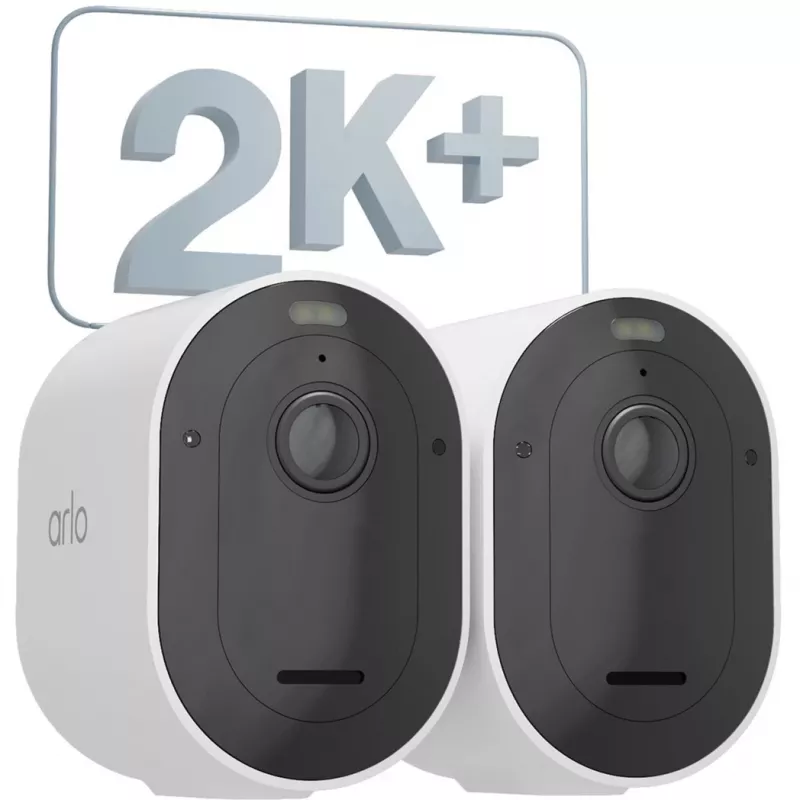 IP apsaugos kamera Arlo Pro 5 2K+ 4MP vidaus ir lauko laidinė belaidė