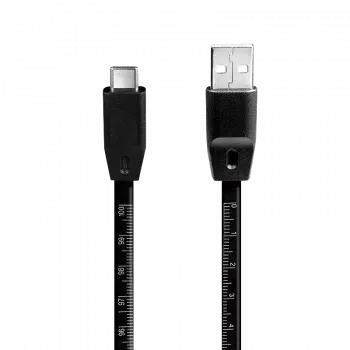 LogiLink - USB laidas - USB (M) į 24 kontaktų USB-C (M) - USB 2.0 - 5 V - 3 A - 1 m - Juoda