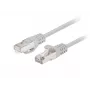 Tinklo kabelis Lanberg PCF6-20CC-0050-S RJ-45 Cat6 0,5 m Pilka
