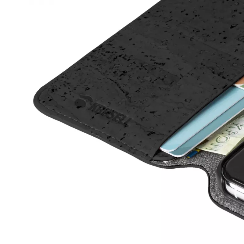 Krusell Birka odinis dėklas iPhone 11 Pro Max 16,5 cm juodas