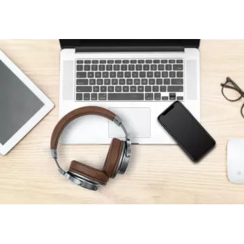 Muse M-278 BT ausinės belaidis antgalis Micro-USB Bluetooth ruda, sidabrinė