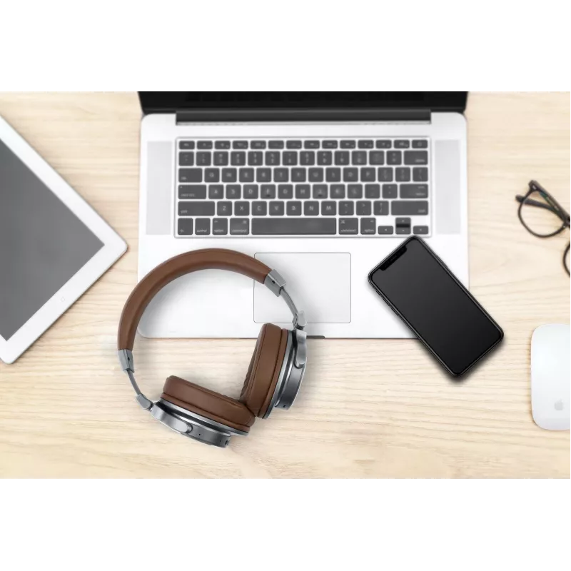 Muse M-278 BT ausinės belaidis antgalis Micro-USB Bluetooth ruda, sidabrinė