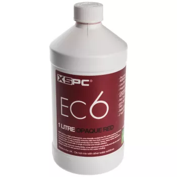 XSPC EC6 aušinimo skystis, 1 litras - nepermatomas raudonas