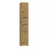 Topeshop S33 ARTISAN vonios spintelė Oak