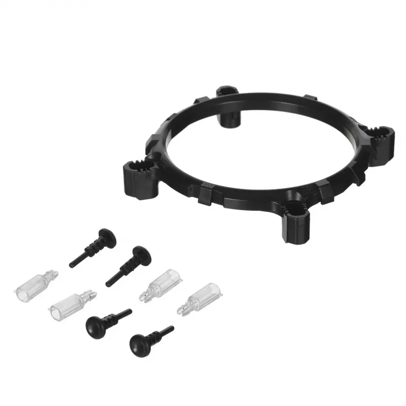 CPU aušintuvas AEROCOOL PGS Rave 4 FRGB 120 mm ventiliatorius, 4 šilumos vamzdeliai, ARGB, 120×25 mm, 1800 aps./min., 12 V, 0,5 A