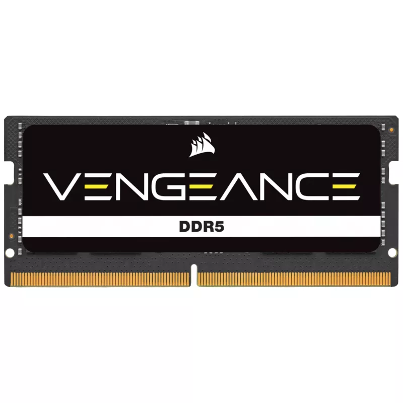 SO-DIMM 64 GB DDR5-4800 (2x 32 GB) Dual-Kit, atmintinė juoda, CMSX64GX5M2A4800C40, Vengeance