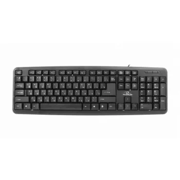 Esperanza TKR101 klaviatūra Office USB QWERTY anglų, rusų juoda
