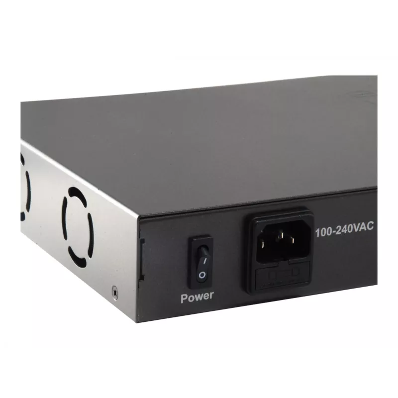 Nevaldomas komutatorius LevelOne FGP-2602W380 26 prievadų Fast Ethernet PoE