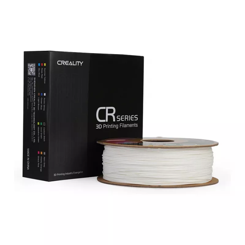 Kaitinamojo siūlo ritė Creality PLA 1,75 mm Balta 1 kg (modelis 3301010296)