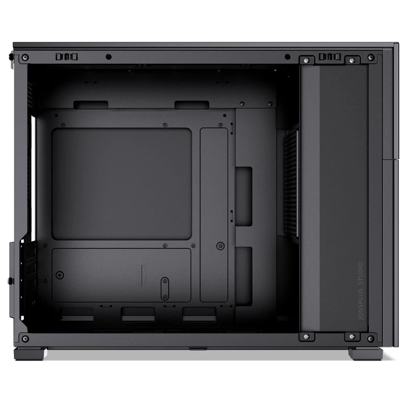 Jonsbo D31 MESH Screen Micro-ATX korpusas, grūdintas stiklas - juodas