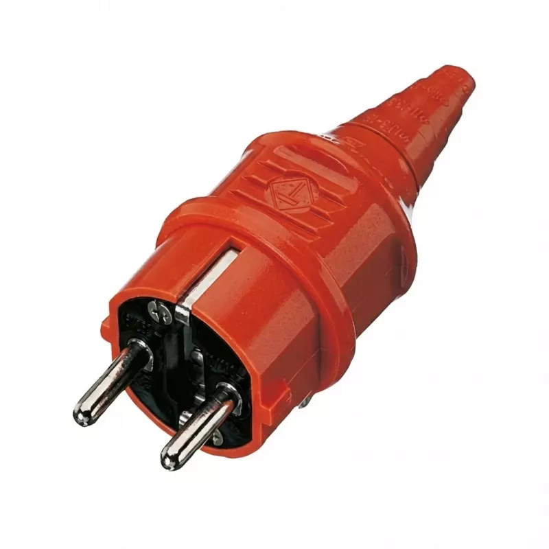 MENNEKES Elektrotechnik GmbH & Co. KG kištukas Schuko 10837 16A2P+E 230V oranžinis (10837)