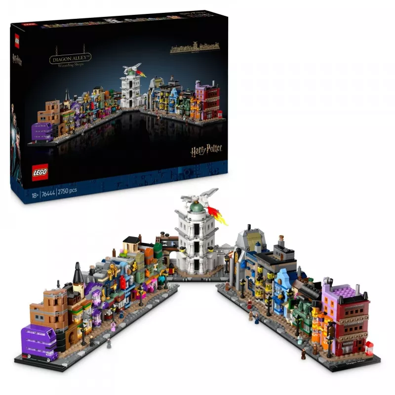 LEGO HARRY POTTER 76444 Kalvų alėjos burtininkų parduotuvės