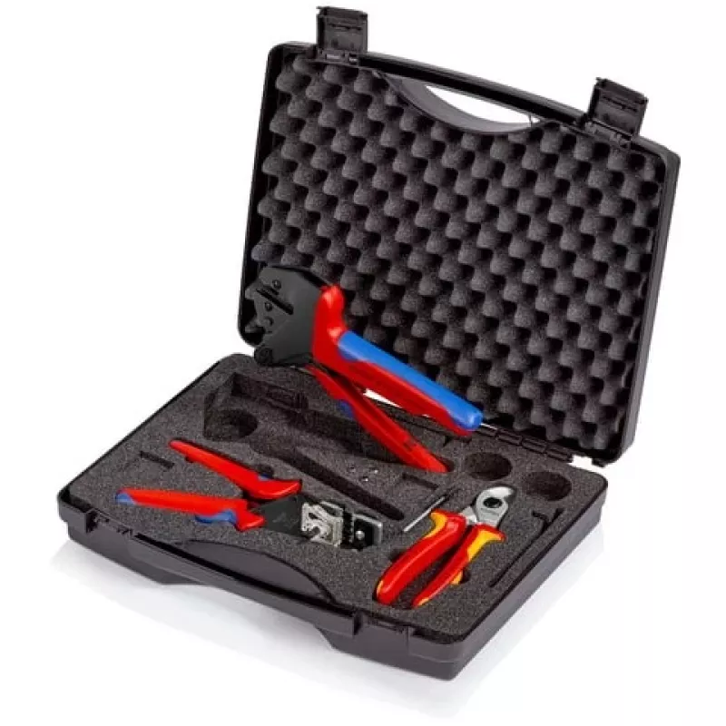 Knipex 97 91 01 fotovoltinės įrankių dėžės rinkinys