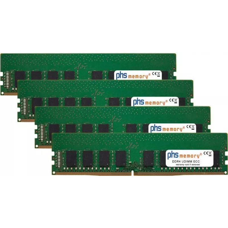PHS-memory 32GB (4x8GB) rinkinys operatyviosios atminties Dell Precision 3630 Tower DDR4 UDIMM ECC 2666MHz (SP284178)