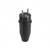 ABL Sursum ABL guminis Schuko kištukas 100000039 TPE juodas IP44 iki 3x 2,5 mm (100000039)