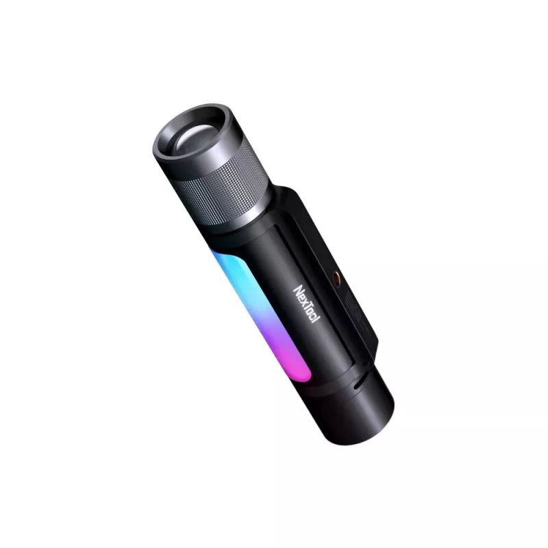 Žibintuvėlis Nextool NE20161A 12-in-1 įkraunamas LED 900 lm, 10 W, USB-C, 2600 mAh, aliuminis, 173 mm