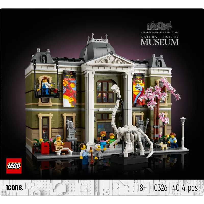 LEGO ICONS 10326 Gamtos istorijos muziejus