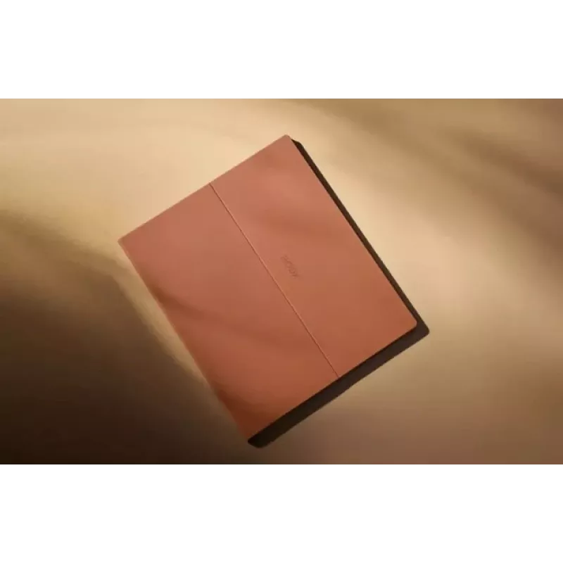 Klaviatūros dėklas Onyx Boox Note Max ir Tab X C — rudas apsauginis aplankas su integruota klaviatūra
