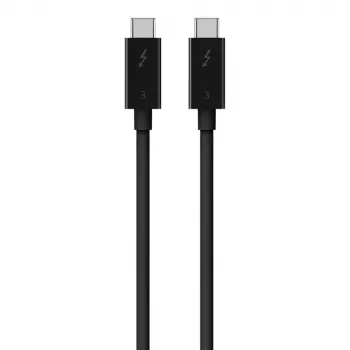 USB C į USB C laidas Belkin F2CD084bt0.8MBK 0,8 m 40 Gbit/s juodas