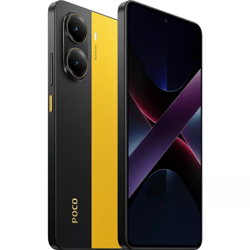 Išmanusis telefonas POCO X7 Pro 6,67 colio 12 GB 512 GB juodai geltonas