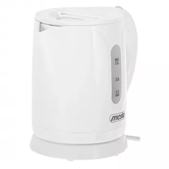 Mesko virdulys | MS 1376 | Elektrinis | 850 W | 0,8 L | Plastikinis | 360° pasukamas pagrindas | Baltas